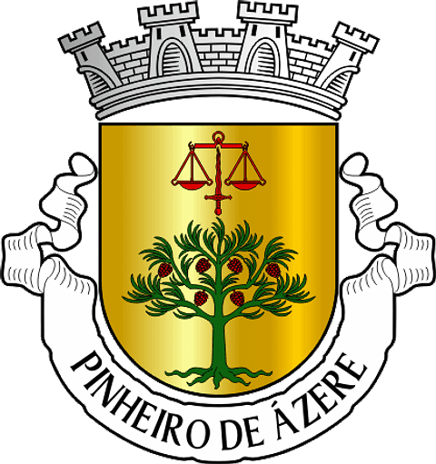 Emblema Bordado Freguesia de Pinheiro de Ázere (Santa Comba Dão, Viseu)
