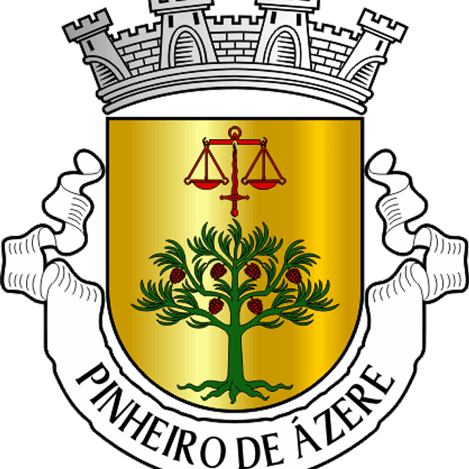 Emblema Bordado Freguesia de Pinheiro de Ázere (Santa Comba Dão, Viseu) 1
