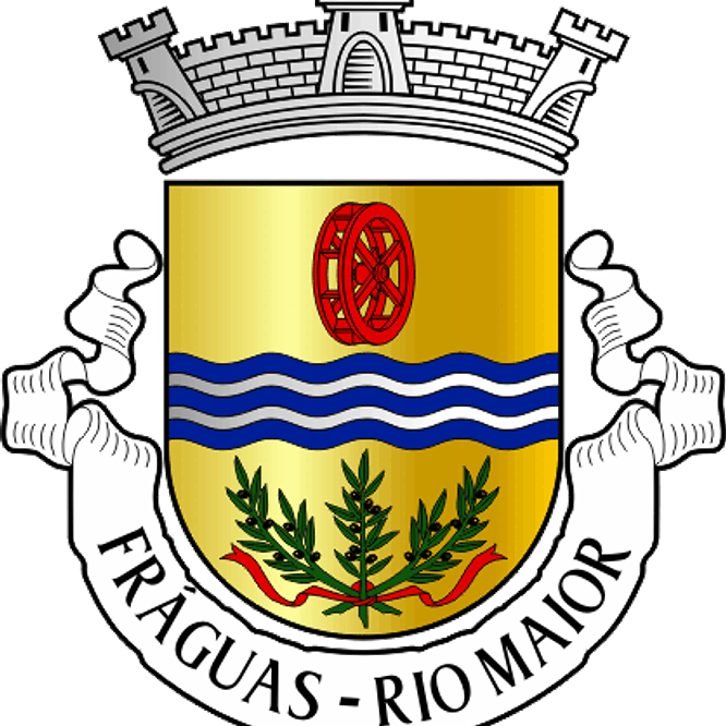 Emblema Bordado Freguesia de Fráguas (Rio Maior, Santarém) 1