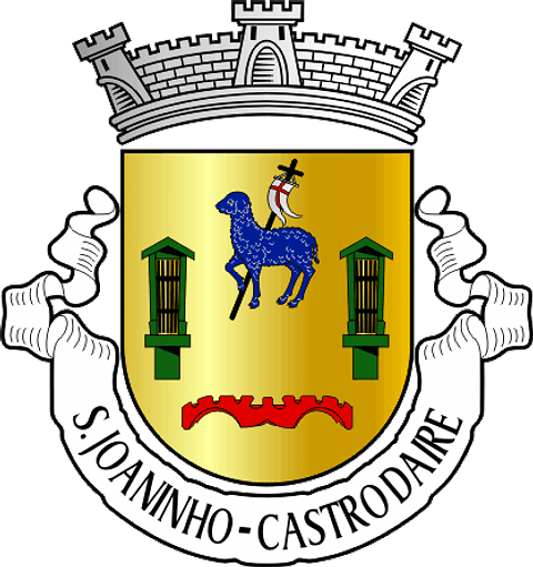 Emblema Bordado Freguesia de São Joaninho (Santa Comba Dão, Viseu)