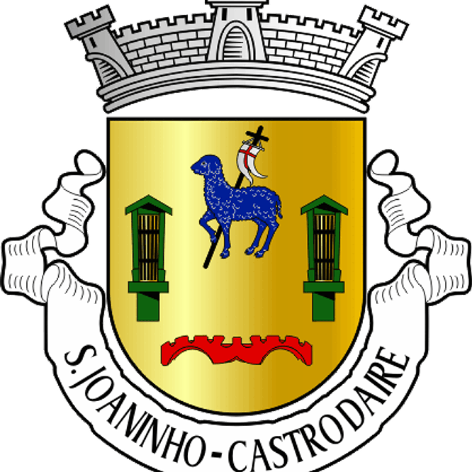 Emblema Bordado Freguesia de São Joaninho (Santa Comba Dão, Viseu) 1