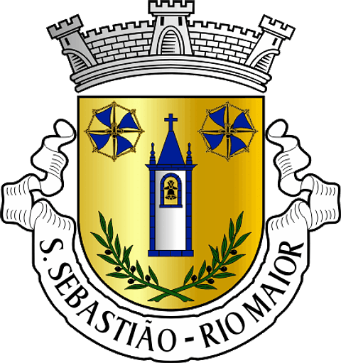 Emblema Bordado Freguesia de São Sebastião (Rio Maior, Santarém)