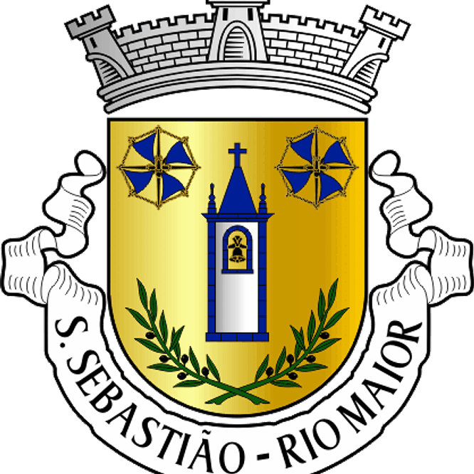 Emblema Bordado Freguesia de São Sebastião (Rio Maior, Santarém) 1