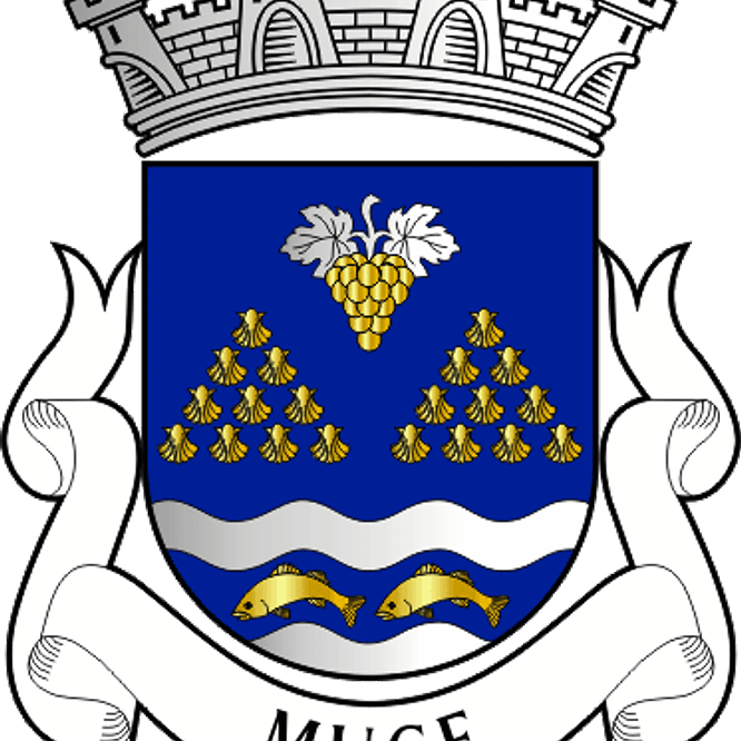 Emblema Bordado Freguesia de Muge (Salvaterra de Magos, Santarém) 1