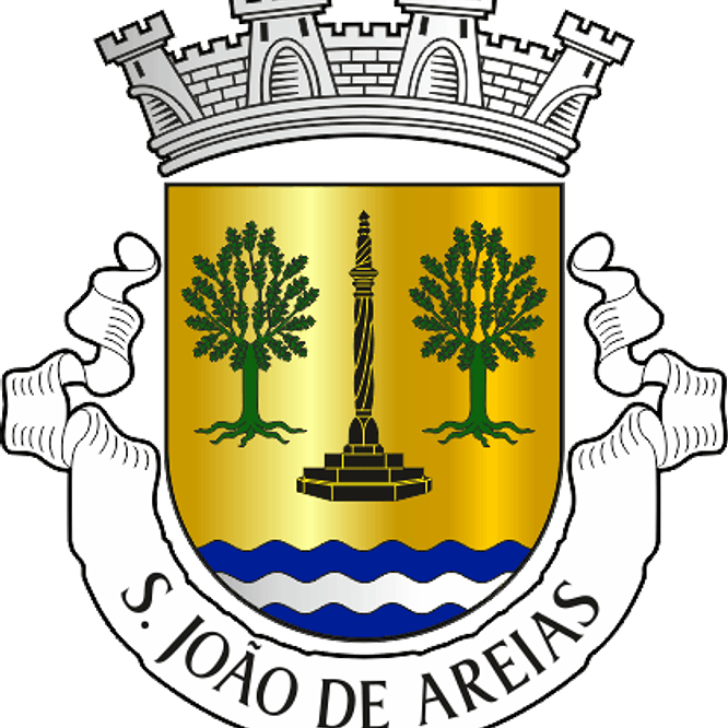 Emblema Bordado Freguesia de São João de Areias (Santa Comba Dão, Viseu) 1