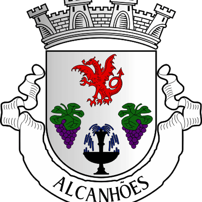 Emblema Bordado Freguesia de Alcanhões (Santarém, Santarém) 1