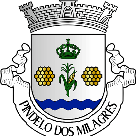 Emblema Bordado Freguesia de Pindelo dos Milagres (São Pedro do Sul, Viseu) 1