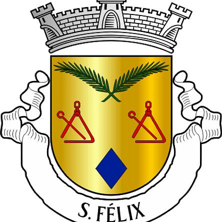 Emblema Bordado Freguesia de São Félix (São Pedro do Sul, Viseu) 1