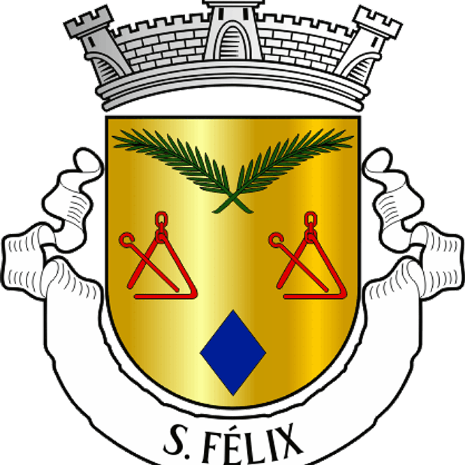 Emblema Bordado Freguesia de São Félix (São Pedro do Sul, Viseu) 1