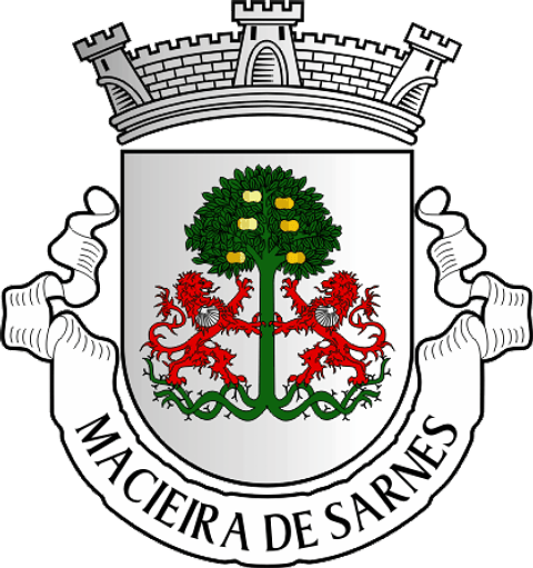 Emblema Bordado Freguesia de Macieira de Sarnes (Oliveira de Azeméis, Aveiro)