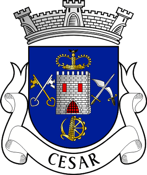 Emblema Bordado Freguesia de Cesar (Oliveira de Azeméis, Aveiro)