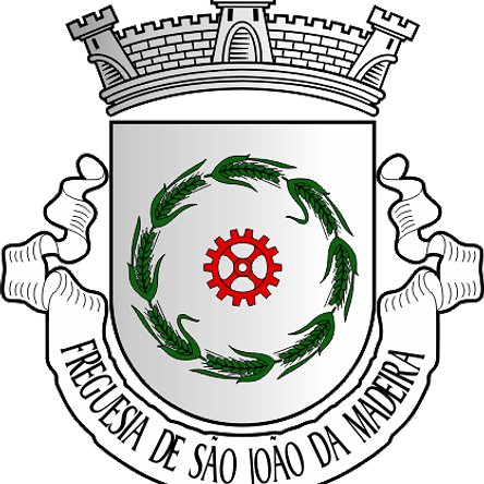 Emblema Bordado Freguesia de São João da Madeira (São João da Madeira, Aveiro) 1