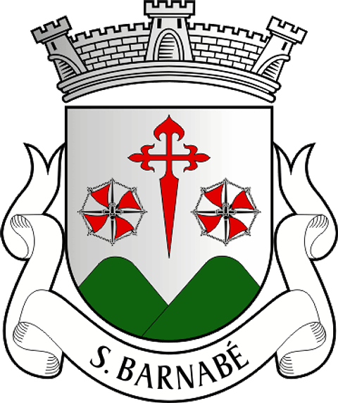 Emblema Bordado Freguesia de São Barnabé (Almodôvar, Beja)