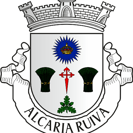 Emblema Bordado Freguesia de Alcaria Ruiva (Mértola, Beja) 1
