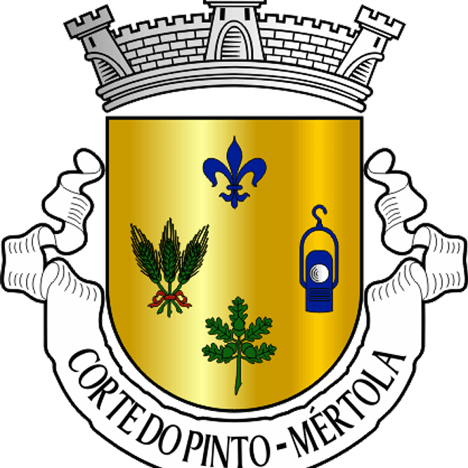 Emblema Bordado Freguesia de Corte do Pinto (Mértola, Beja) 1