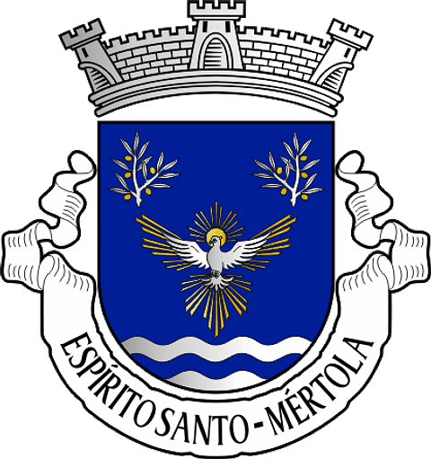 Emblema Bordado Freguesia de Espírito Santo (Mértola, Beja)