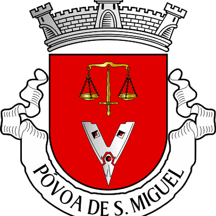 Emblema Bordado Freguesia de Póvoa de São Miguel (Moura, Beja) 1