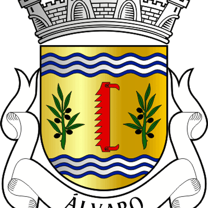 Emblema Bordado Freguesia de Álvaro (Oleiros, Castelo Branco) 1