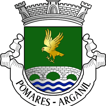 Emblema Bordado Freguesia de Pomares (Arganil, Coimbra) 1
