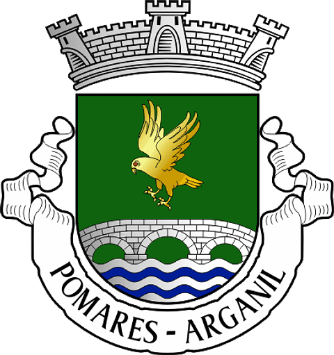 Emblema Bordado Freguesia de Pomares (Arganil, Coimbra)