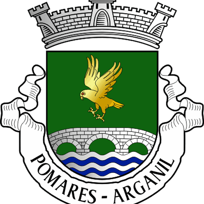 Emblema Bordado Freguesia de Pomares (Arganil, Coimbra) 1