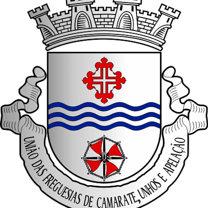 Emblema Bordado Freguesia de União das freguesias de Camarate, Unhos e Apelação (Loures, Lisboa) 1