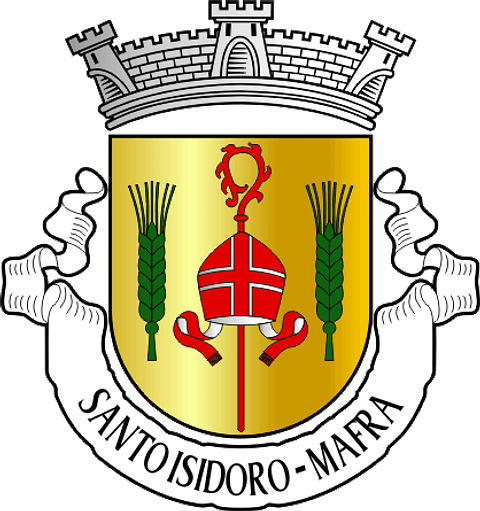 Emblema Bordado Freguesia de Santo Isidoro (Mafra, Lisboa)