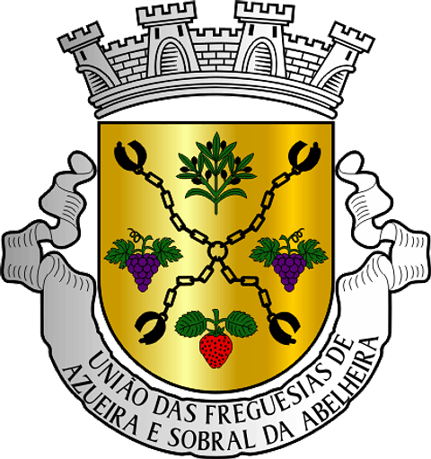 Emblema Bordado Freguesia de União das freguesias de Azueira e Sobral da Abelheira (Mafra, Lisboa)