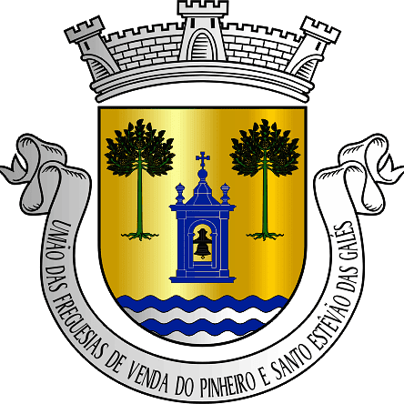 Emblema Bordado Freguesia de União das freguesias de Venda do Pinheiro e Santo Estêvão das Galés (Mafra, Lisboa) 1