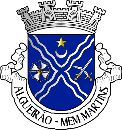 Emblema Bordado Freguesia de Algueirão-Mem Martins (Sintra, Lisboa)