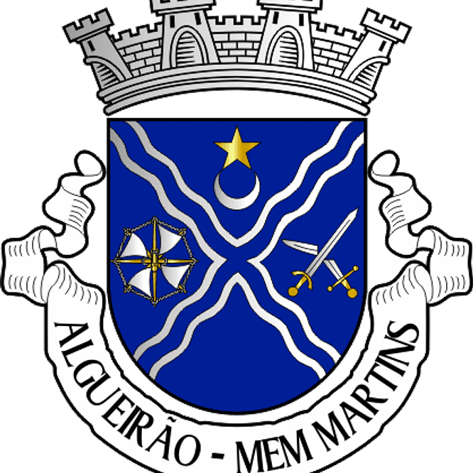 Emblema Bordado Freguesia de Algueirão-Mem Martins (Sintra, Lisboa) 1