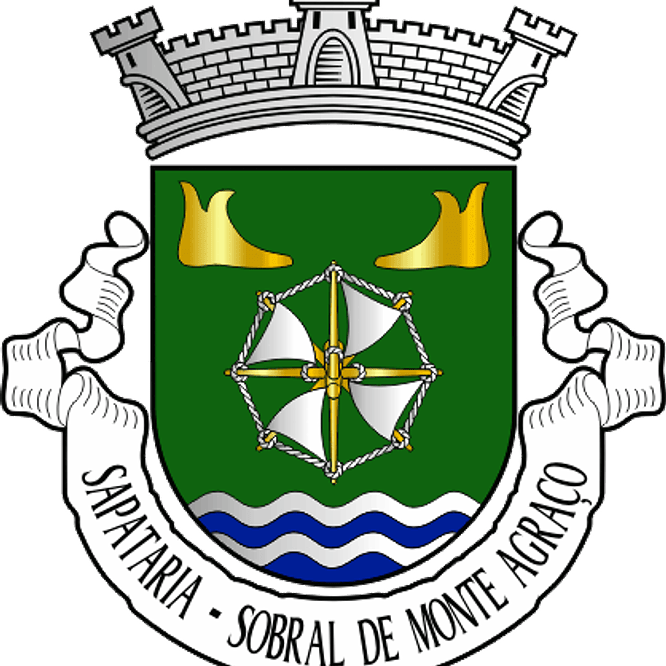 Emblema Bordado Freguesia de Sapataria (Sobral de Monte Agraço, Lisboa) 1