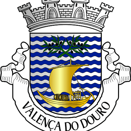 Emblema Bordado Freguesia de Valença do Douro (Tabuaço, Viseu) 1