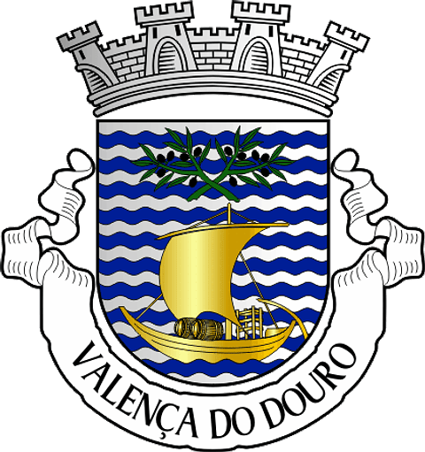 Emblema Bordado Freguesia de Valença do Douro (Tabuaço, Viseu)