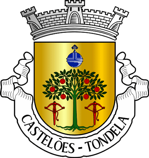 Emblema Bordado Freguesia de Castelões (Tondela, Viseu)