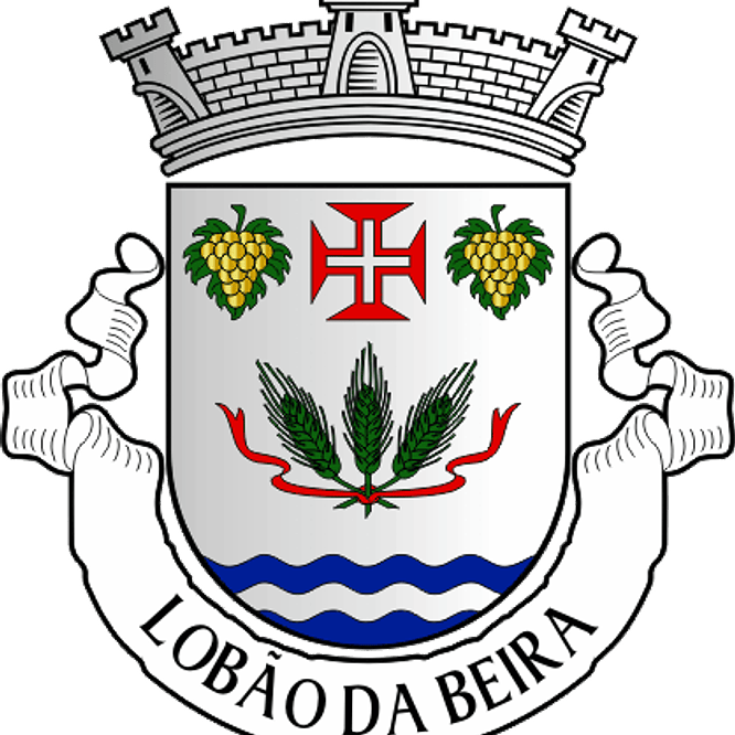 Emblema Bordado Freguesia de Lobão da Beira (Tondela, Viseu) 1