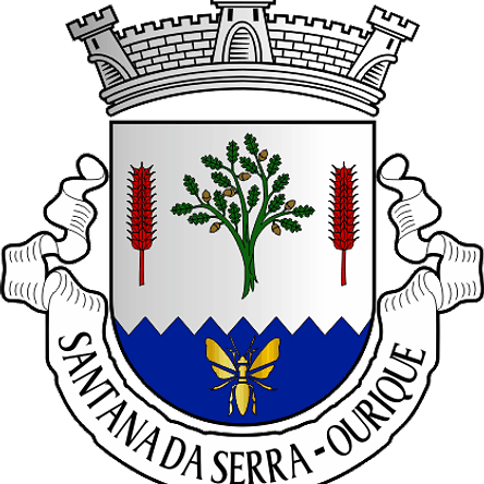 Emblema Bordado Freguesia de Santana da Serra (Ourique, Beja) 1