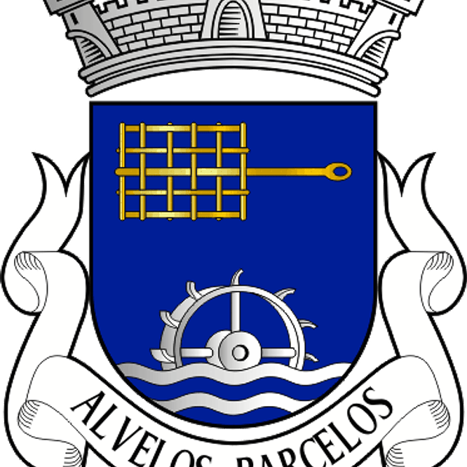 Emblema Bordado Freguesia de Alvelos (Barcelos, Braga) 1