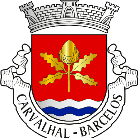 Emblema Bordado Freguesia de Carvalhal (Barcelos, Braga) 1