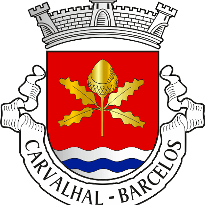 Emblema Bordado Freguesia de Carvalhal (Barcelos, Braga) 1