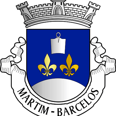 Emblema Bordado Freguesia de Martim (Barcelos, Braga) 1