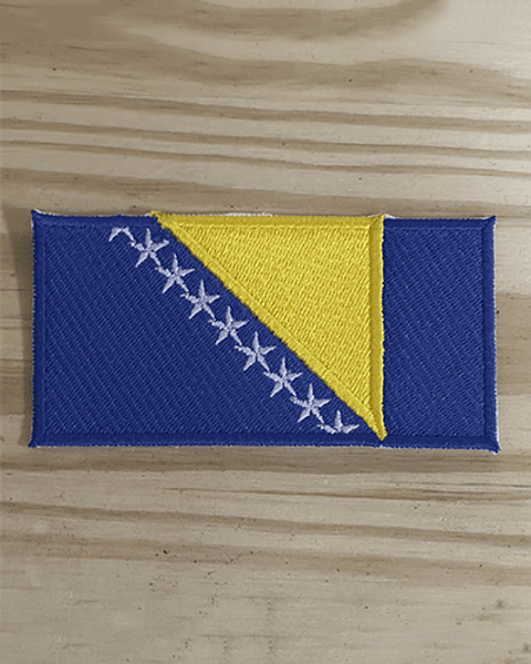 Emblema Bordado Bandeira da Bósnia e Herzegovina