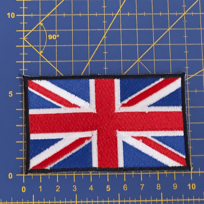 Emblema Bordado Bandeira de Reino Unido 7
