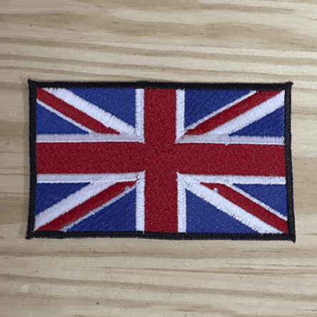 Emblema Bordado Bandeira de Reino Unido 1