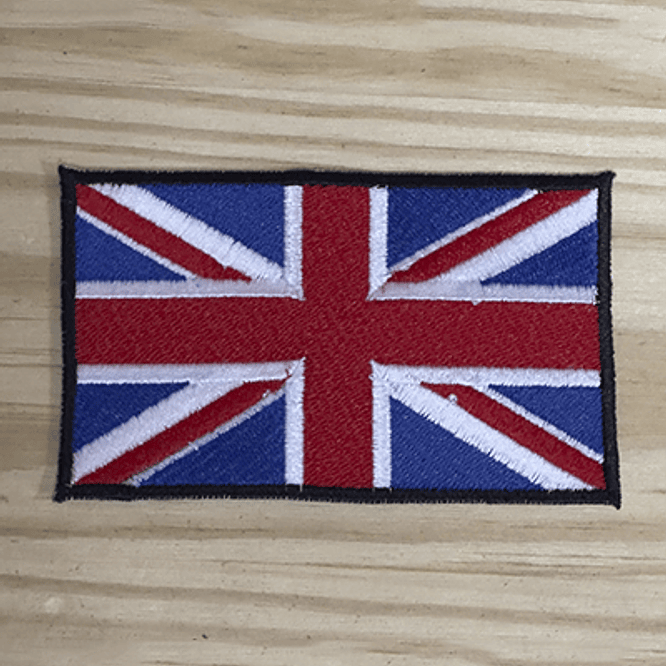 Emblema Bordado Bandeira de Reino Unido 1