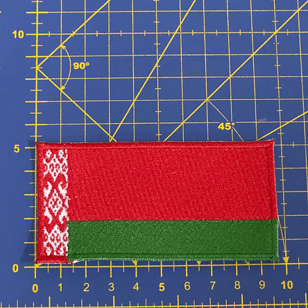 Emblema Bordado Bandeira da Bielorrússia 2
