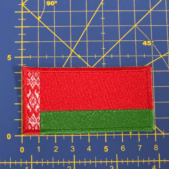 Emblema Bordado Bandeira da Bielorrússia 3