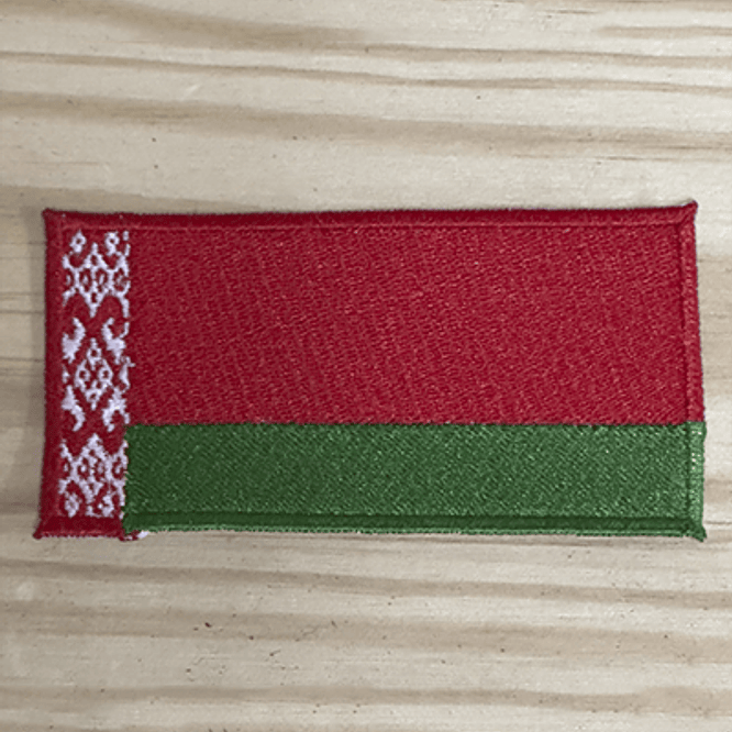 Emblema Bordado Bandeira da Bielorrússia 1