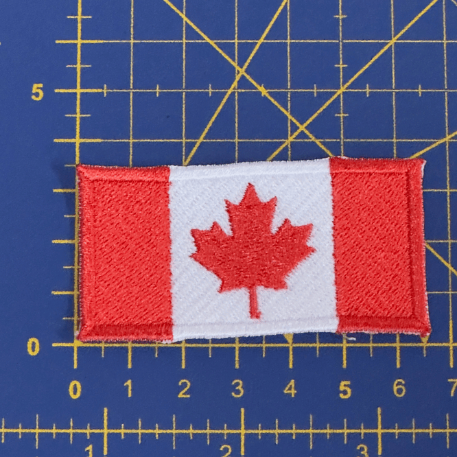 Emblema Bordado Bandeira de Canadá 2