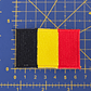 Emblema Bordado Bandeira da Bélgica - Thumbnail 2